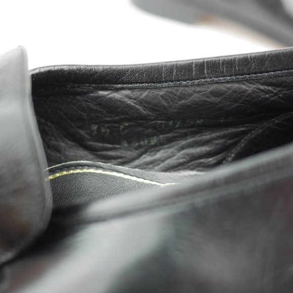 FLORSHEIM ROYAL IMPERIAL Black Leather Loafers